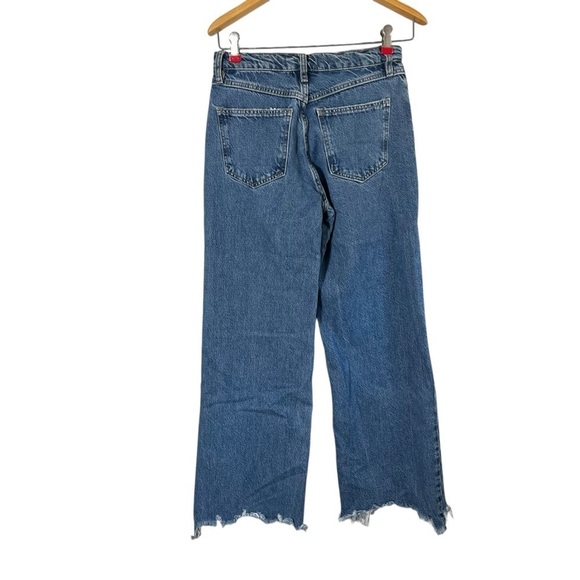 FREE PEOPLE x REVOLVE Straight Up Baggy Jean in Riverside Blue - Picture 4 of 11